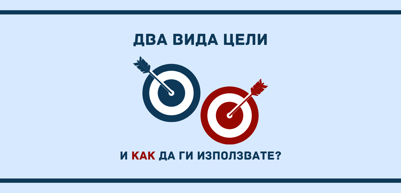 Кои са двата вида цели и как да ги използвате в работата си?